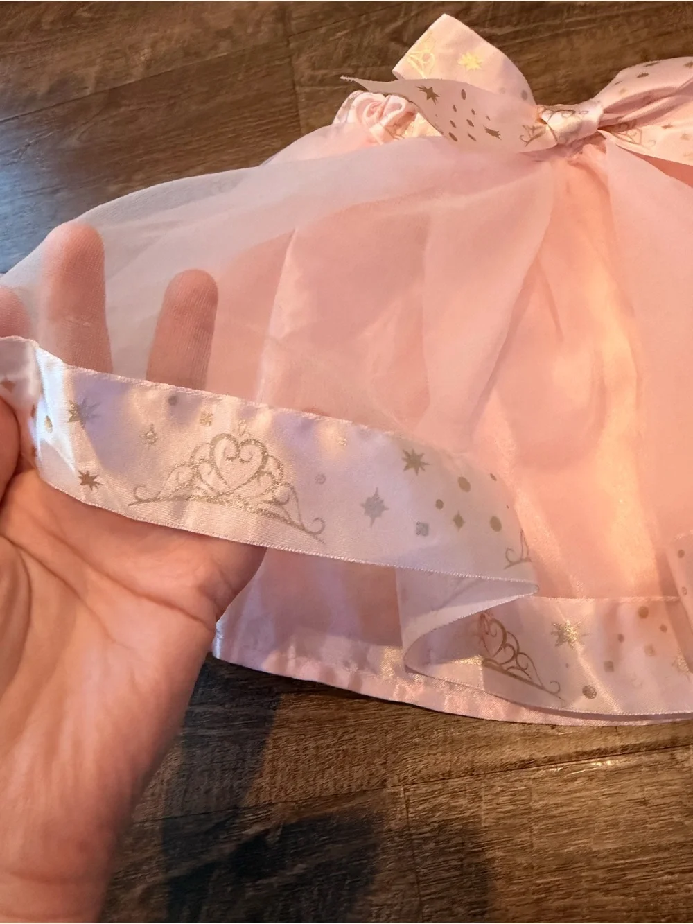 Disney Parks authentic princess tulle skirt in girls size 6/6X.